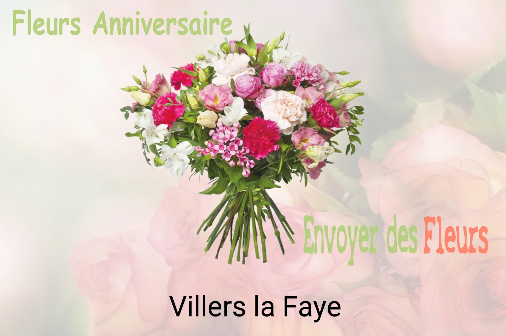 Bouquet de fleurs d’anniversaire livré à Villers-la-Faye